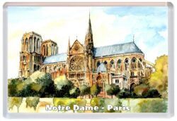 Notre Dame - Paris - France - Jumbo Fridge Magnet Souvenir Gift Present 19S5