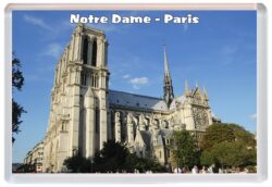 Notre Dame - Paris - France - Jumbo Fridge Magnet Souvenir Gift Present 19S6