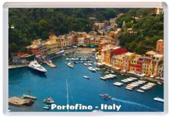 Portofino - Italy - Jumbo Fridge Magnet Souvenir Gift Present 19IT2