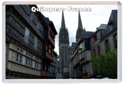 Quimper - France - Jumbo Fridge Magnet Souvenir Gift Present 19S1