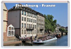 Strasbourg - France - Jumbo Fridge Magnet Souvenir Gift Present 19S5