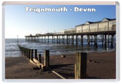 Teignmouth - Devon - Jumbo Fridge Magnet Souvenir Gift Present 19S3
