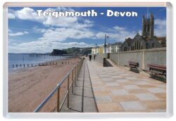 Teignmouth - Devon - Jumbo Fridge Magnet Souvenir Gift Present 19S4