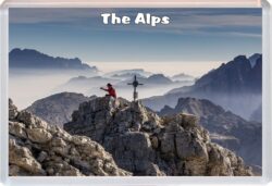 The Alps - Jumbo Fridge Magnet Souvenir Gift Present 19S2