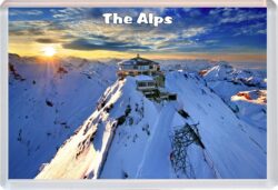 The Alps - Jumbo Fridge Magnet Souvenir Gift Present 19S3