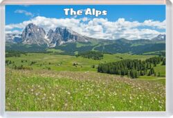 The Alps - Jumbo Fridge Magnet Souvenir Gift Present 19S4