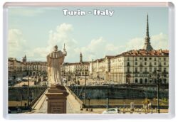 Turin - Italy - Jumbo Fridge Magnet Souvenir Gift Present 19IT4