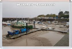 Watchet - Somerset - Jumbo Fridge Magnet Souvenir Gift Present 19S1