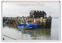 Whitstable - Kent - Jumbo Fridge Magnet Souvenir Gift Present 19S4