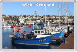 Wick - Scotland - Jumbo Fridge Magnet Souvenir Gift Present 19S1