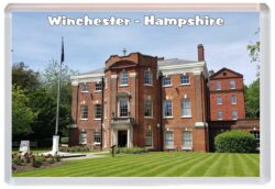 Winchester - Hampshire - Jumbo Fridge Magnet Souvenir Gift Present 19S7