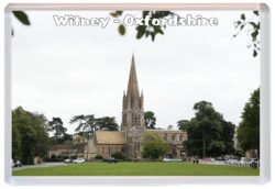 Witney - Oxfordshire - Jumbo Fridge Magnet Souvenir Gift Present 19S2