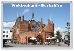 Wokingham - Berkshire - Jumbo Fridge Magnet Souvenir Gift Present 19S2