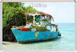 Belize - Jumbo Fridge Magnet Souvenir Gift Present 19C1