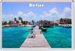Belize - Jumbo Fridge Magnet Souvenir Gift Present 19C3