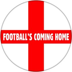 Football's Coming Home - 59mm Badge/Badges