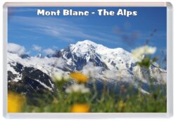 Mont Blanc - The Alps - Jumbo Fridge Magnet Souvenir Gift Present 19M1