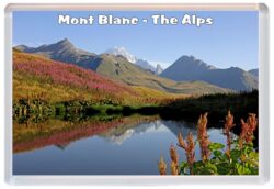 Mont Blanc - The Alps - Jumbo Fridge Magnet Souvenir Gift Present 19M2