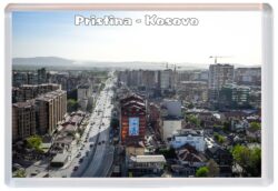 Pristina - Kosovo - Jumbo Fridge Magnet Souvenir Gift Present 19K1