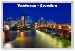 Vasteras - Sweden - Jumbo Fridge Magnet Souvenir Gift 19S2