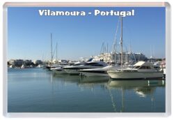 Vilamoura - Algarve - Portugal - Jumbo Fridge Magnet Souvenir Gift Present 19P2