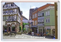 Wetzlar - Germany- Jumbo Fridge Magnet/Magnets Souvenir Gift Present 19G1