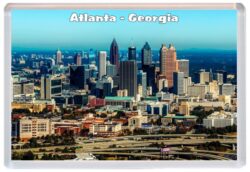 Atlanta - Georgia - USA - Jumbo Fridge Magnet Souvenir Gift Present 19U2
