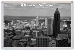 Atlanta - Georgia - USA - Jumbo Fridge Magnet Souvenir Gift Present 19U3