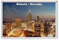 Atlanta - Georgia - USA - Jumbo Fridge Magnet Souvenir Gift Present 19U4