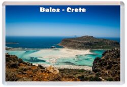 Balos Beach - Crete - Greece - Jumbo Fridge Magnet Souvenir Gift Present 19G1