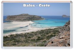 Balos Beach - Crete - Greece - Jumbo Fridge Magnet Souvenir Gift Present 19G4