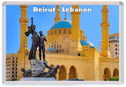 Beirut - Lebanon - Jumbo Fridge Magnet Souvenir Gift Present 19A2