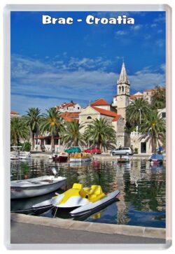 Brac - Croatia - Jumbo Fridge Magnet Souvenir Gift Present 19C3