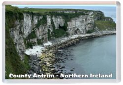 County Antrim - Northern Ireland - Jumbo Fridge Magnet Souvenir Gift Present C1