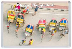 Dhaka - Bangladesh - Jumbo Fridge Magnet Souvenir Gift Present 19A2