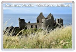 Dunluce Castle - Northern Ireland - Jumbo Fridge Magnet Souvenir Gift Present NI1