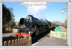 Flying Scotsman - Steam Train Engine - Jumbo Fridge Magnet Souvenir Gift Present 19M1