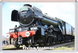 Flying Scotsman - Steam Train Engine - Jumbo Fridge Magnet Souvenir Gift Present 19M2