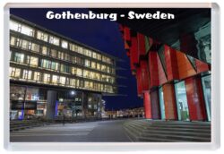 Gothenburg - Sweden - Jumbo Fridge Magnet Souvenir Gift 19S7