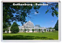 Gothenburg - Sweden - Jumbo Fridge Magnet Souvenir Gift 19S8
