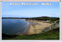 Gower Peninsula - Wales - Jumbo Fridge Magnet Souvenir Gift Present 19W1