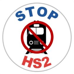 Stop HS2 Quote - 59mm Badge/Badges