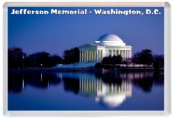 Jefferson Memorial - Washington, D.C. - USA - Jumbo Fridge Magnet Souvenir Gift Present 19U1