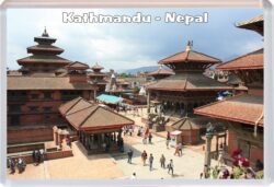 Kathmandu - Nepal - Jumbo Fridge Magnet Souvenir Gift Present 19A3