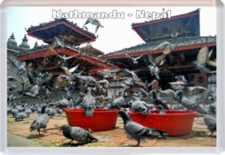 Kathmandu - Nepal - Jumbo Fridge Magnet Souvenir Gift Present 19A4