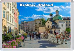 Krakow - Poland - Jumbo Fridge Magnet Souvenir Gift Present 19P5