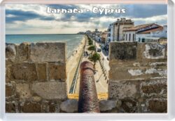 Larnarca - Cyprus - Jumbo Fridge Magnet Souvenir Gift Present 19C6