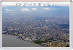 Manila - Philippines - Jumbo Fridge Magnet Souvenir Gift Present 19S1