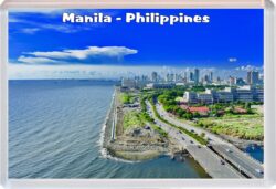 Manila - Philippines - Jumbo Fridge Magnet Souvenir Gift Present 19S2