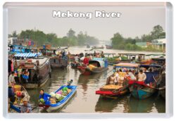Mekong River - Asia - Jumbo Fridge Magnet Souvenir Gift Present 19S1